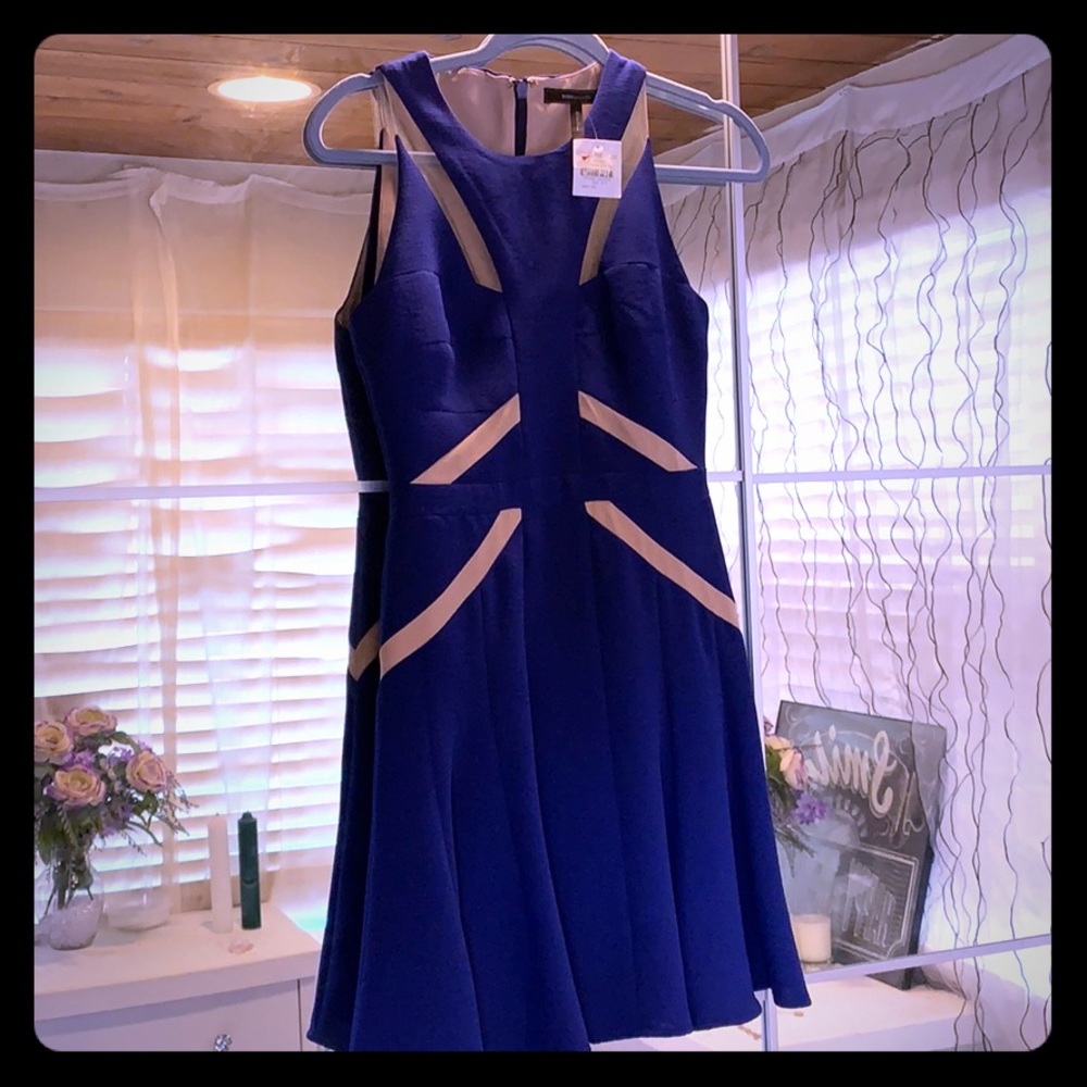 Bcbg dress blue
